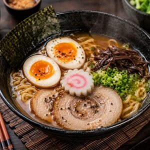 شوربة رامن يابانية
