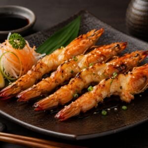مأكولات بحرية جاهزة Ebi shoyaki
