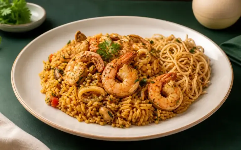seafood rice noodles