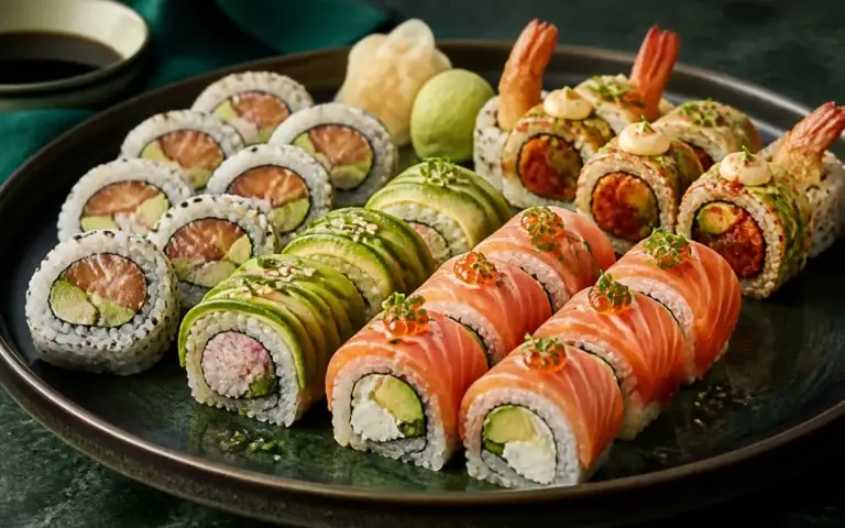 sushi rolls